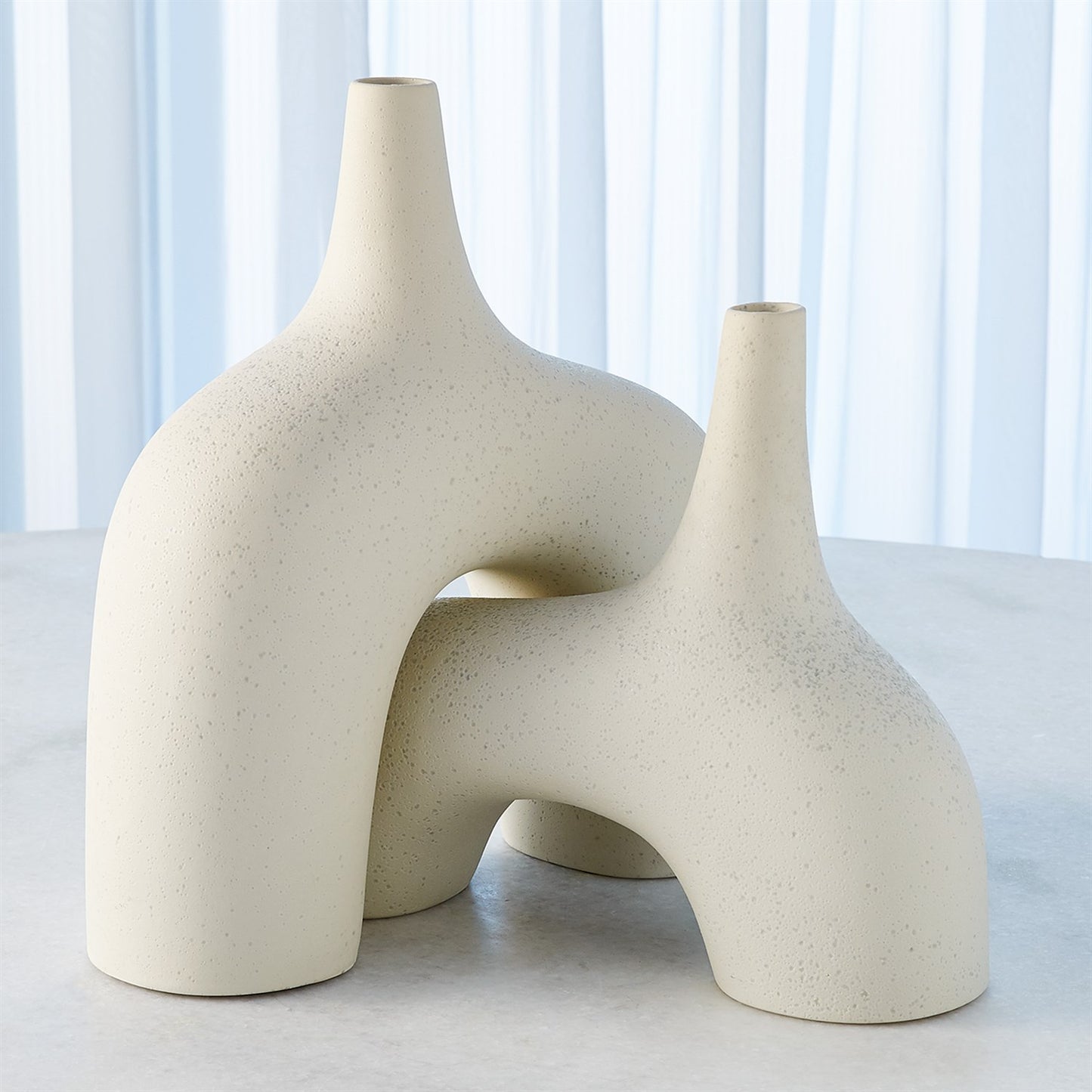Stretch Vases - Cream Stone