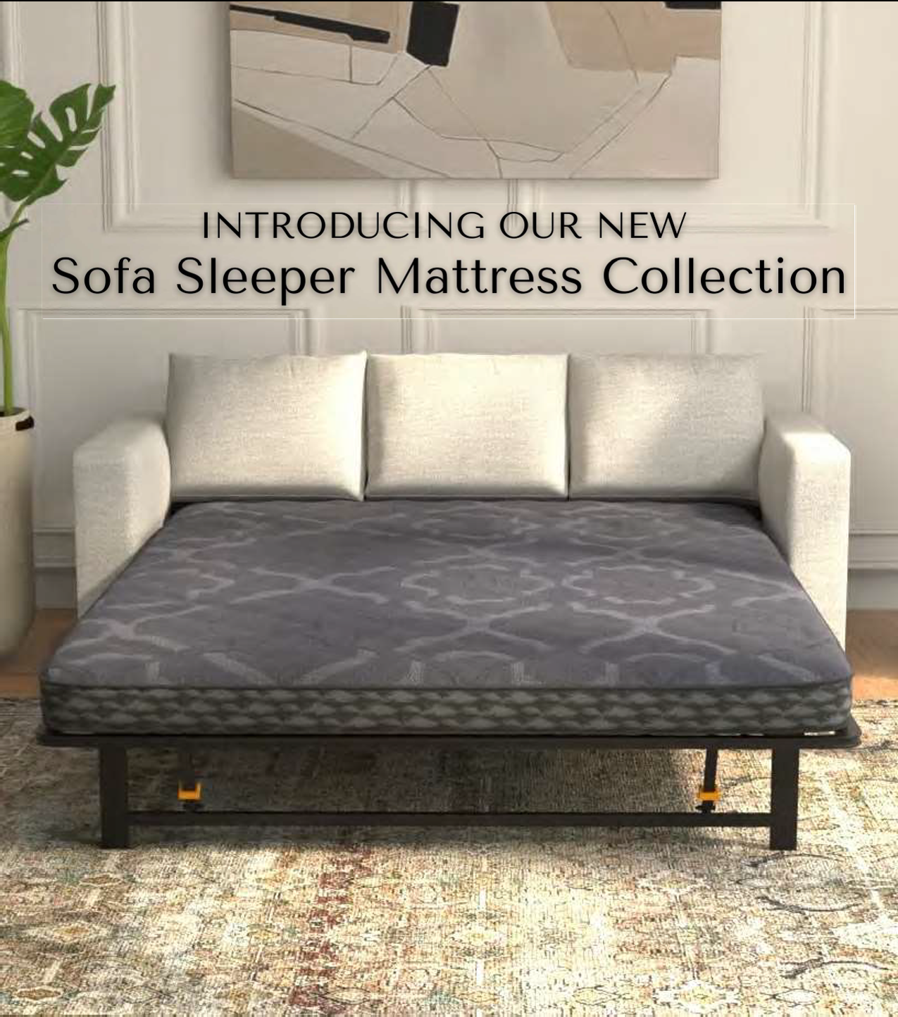 Corsicana Flat Pack Sofa Sleeper Mattress