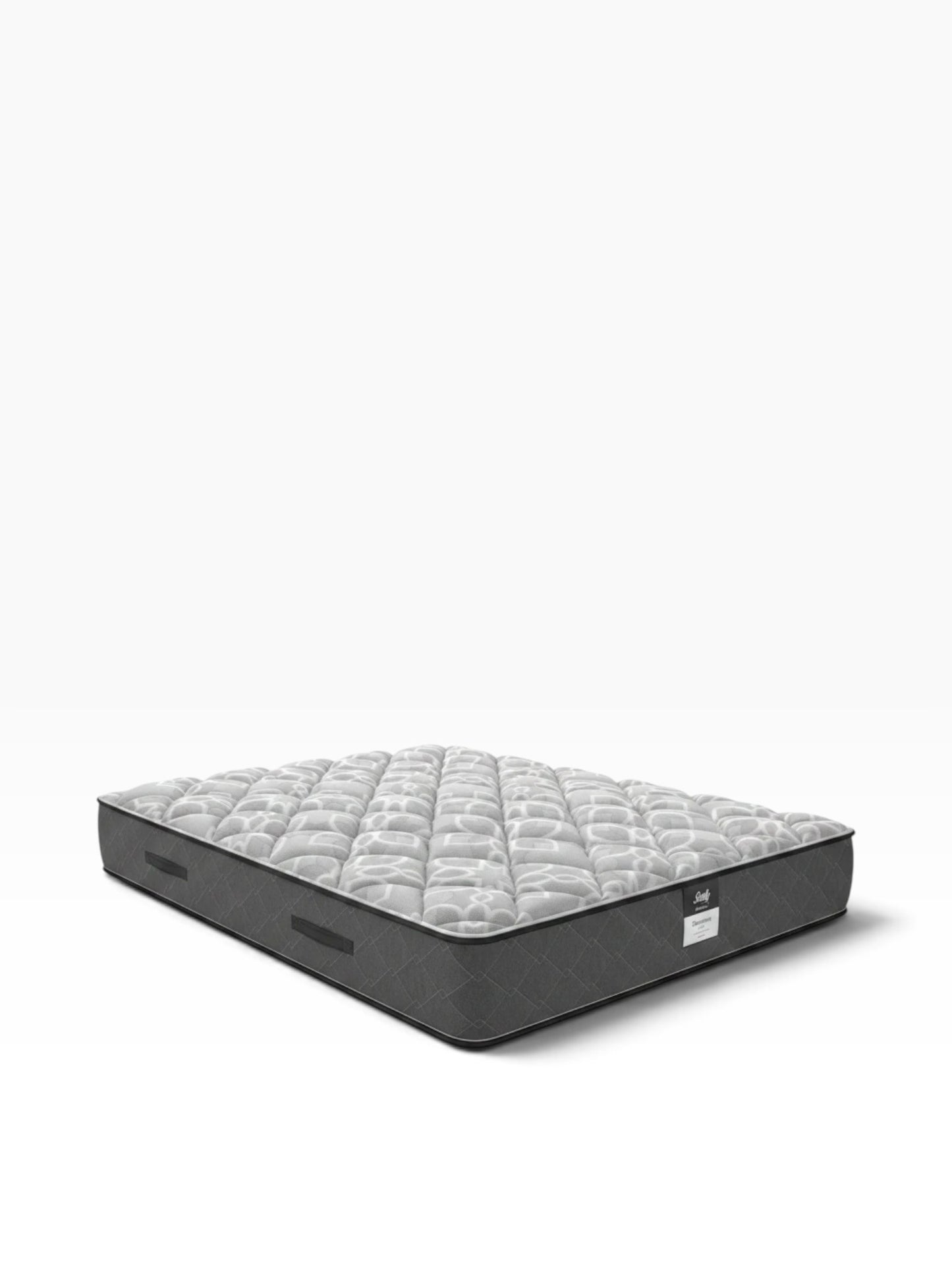 Valiant Products Dunmore 11-inch soft one-sided mattress with antimicrobial knit fabric and side handles