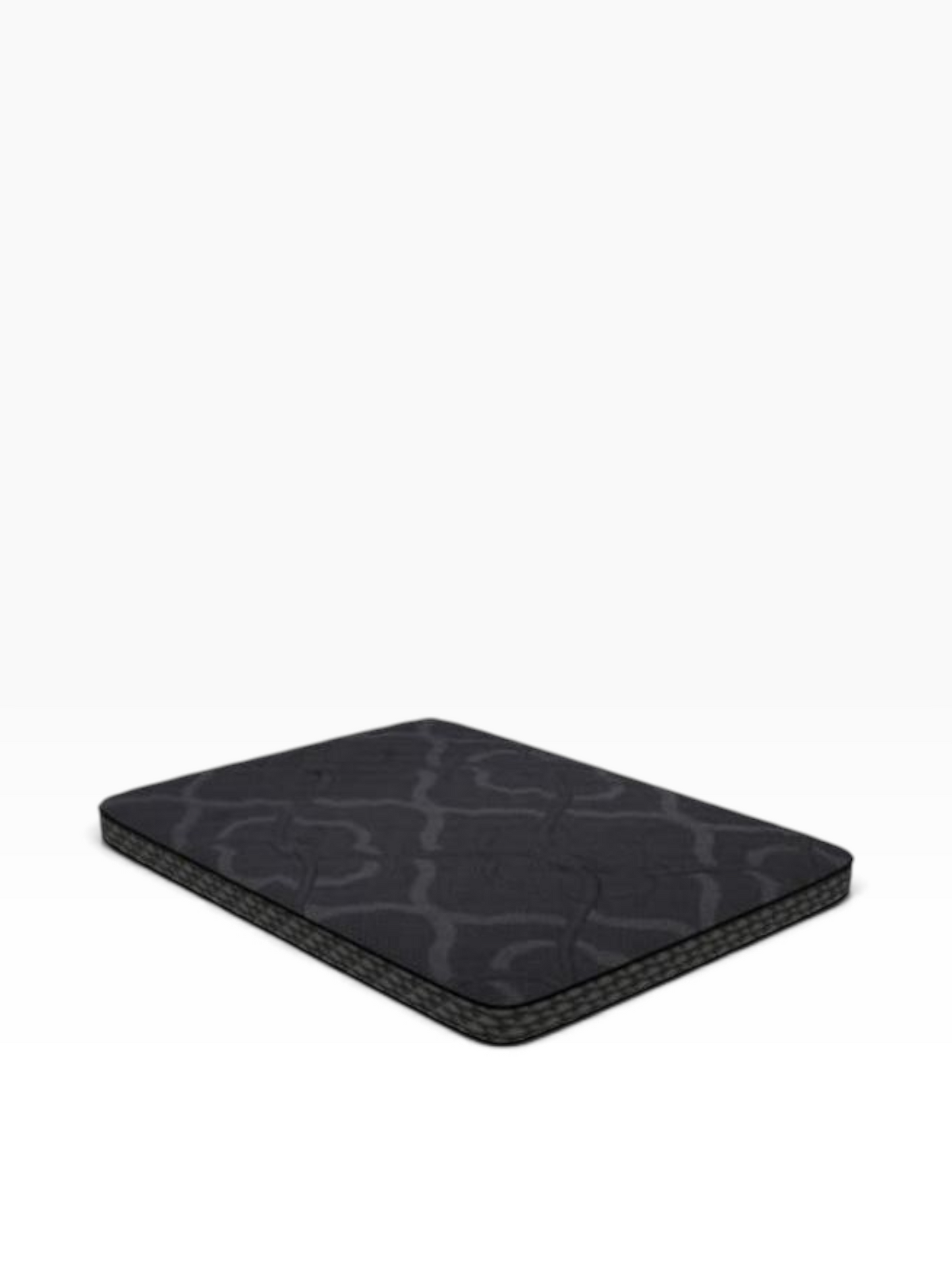 Valiant Products flat pack sofa sleeper mattress with black damask cover and cooling gel memory foam
