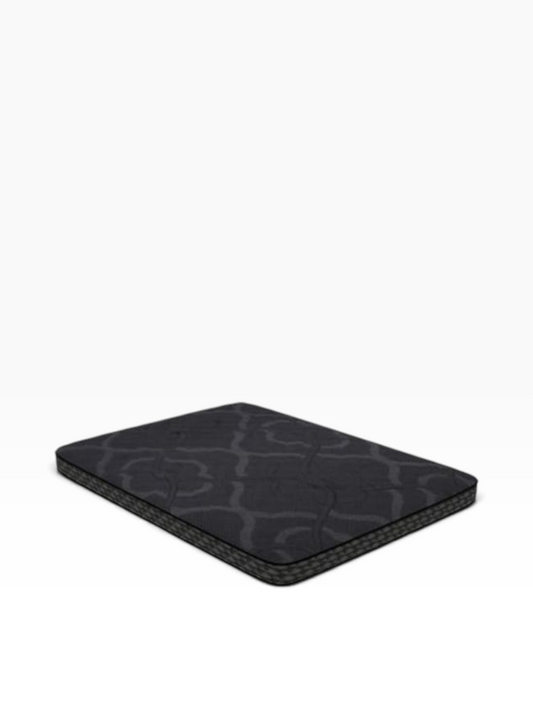 Valiant Products flat pack sofa sleeper mattress with black damask cover and cooling gel memory foam