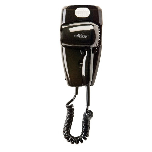Wall Mount Hair Dryer with LED Night Light - Various